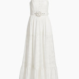Adya Long Dress in White