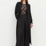 Favorite Daughter The CIty Coat in Black