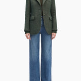 The CIty Blazer in Yorkshire Herringbone