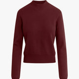 The Long Sleeve Whitney Top in Vino