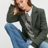 The CIty Blazer in Yorkshire Herringbone