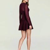 SEROYA Joselyn Knit Mini Dress