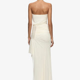 BEC + BRIDGE Winslow Strapless Asymmetrical Dress