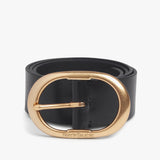 The Jean Belt in Black Antique Brass