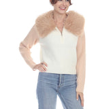 Diana Faux Fur Jacket Sweater