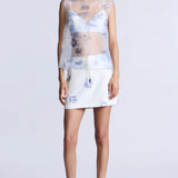 BCBGMAXAZRIA Penelope Printed Top