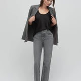 Favorite Daughter The Clean Cut Tank in Black