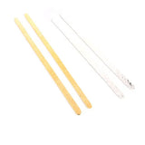 Gold and Silver Leaf Foil Hair Sticks