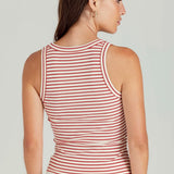 We Are Sundays Danny Tank in Regatta Stripe