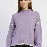 En Saison Merrill Whip Stitch Sweater