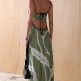 Sancia The Violeta Cupro Dress