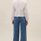 Marietta Cape Blouse