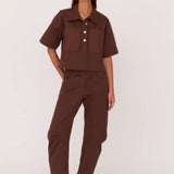 Secular The Travis Pant in Chocolate