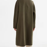 LAMARQUE Thara Shawl Collar Wool Coat