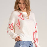 Heart Crewneck Sweater