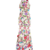 Elliatt Rosette Halter Neck Gown