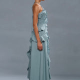 Amur Ottavia Ruffle Dress