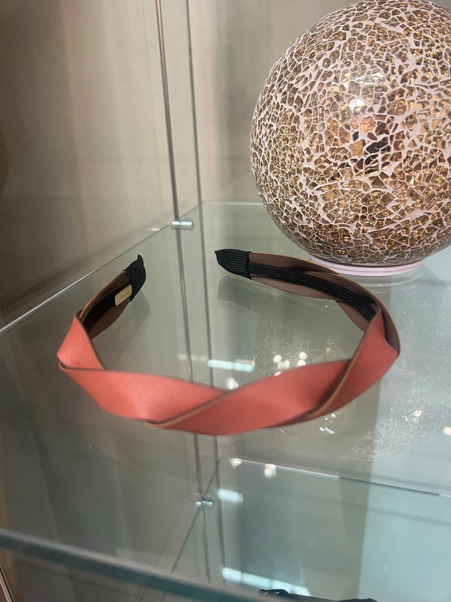 Twisted Vegan Leather Headband