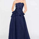 Theia Gilda Draped Rose Gown