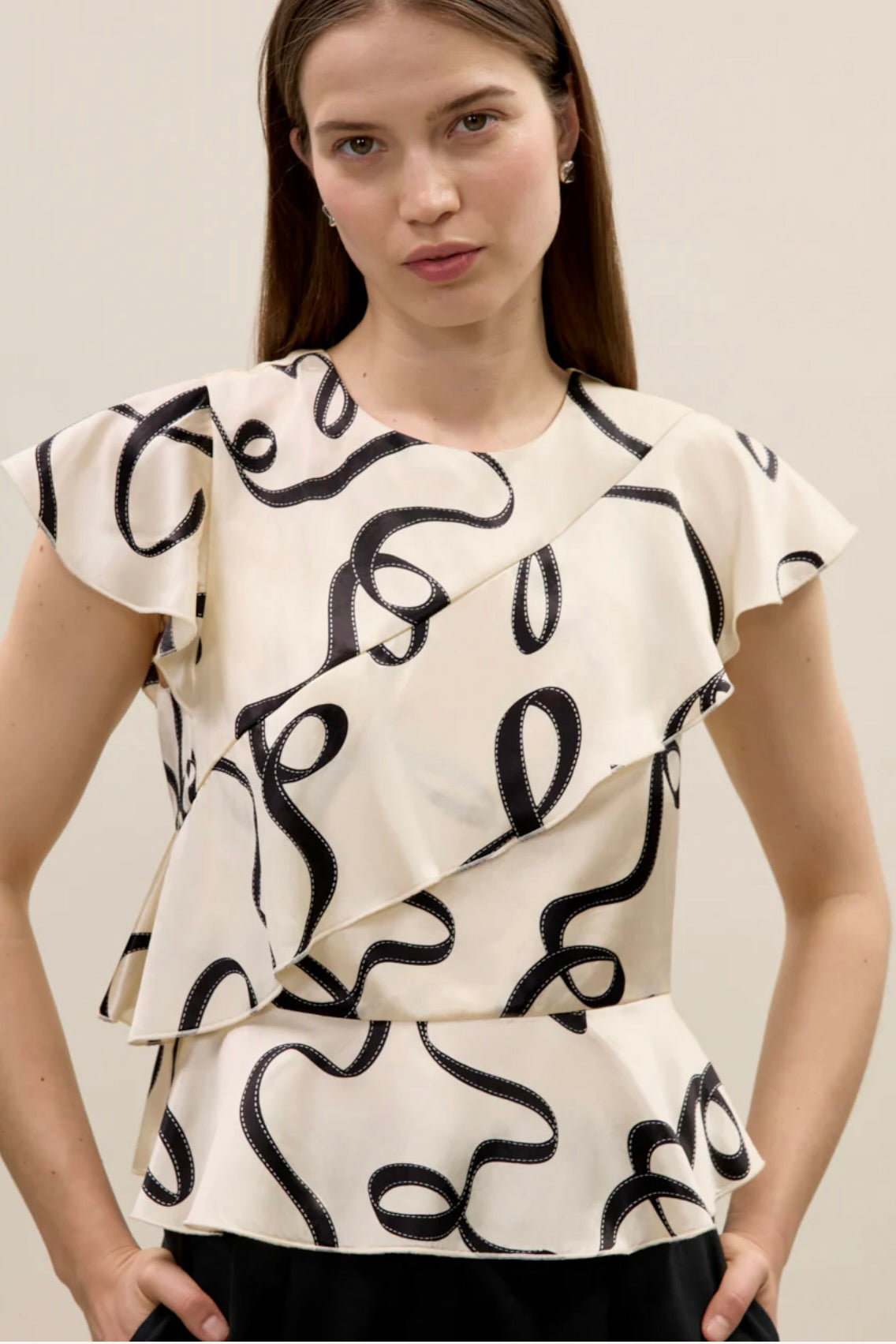 Hollis Satin Top
