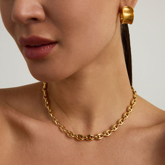 Capri Chain Necklace in Gold