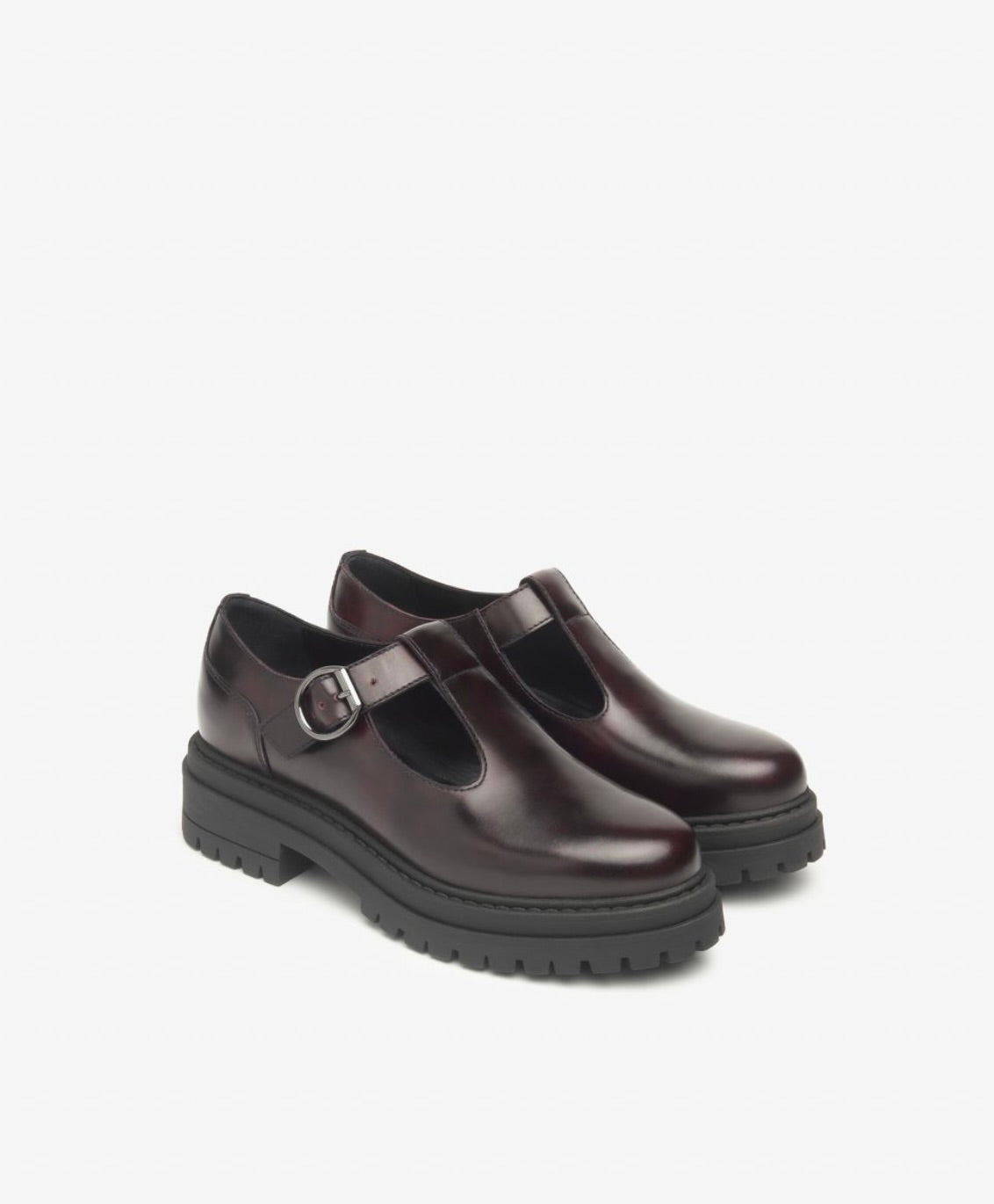 NeroGiardini Lug Sole Mary Janes