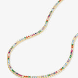 Melinda Maria Baroness Tennis Necklace