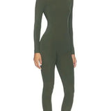 Naked Wardrobe Naked Turtleneck Stirrup Jumpsuit