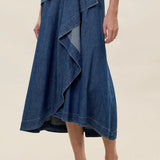 Edith Denim Skirt