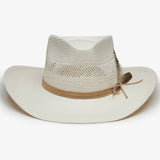 Wyeth Avita Toyo Cowboy Hat in Ivory