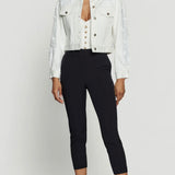 Generation Love Lexia 3D Lace Combo Denim Jacket