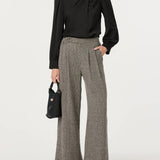 ASTR the Label Lanie Relaxed Tweed Trousers