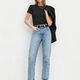 The Otto High Rise Boyfriend Ankle Jean in Fresno
