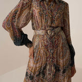 Hemant & Nandita Ruza Long Dress