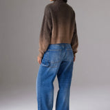 Colorush Brushed Dip Toto Jacket in Cappuccino Dip
