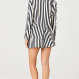 ASTR The Label Preston Striped Linen Shorts
