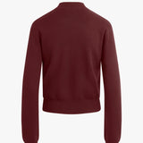 The Long Sleeve Whitney Top in Vino