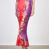 SALONI Mimi Silk Slip Dress