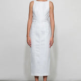 ET OCHS Farley Denim Midi Dress
