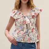 Acosanti Floral Top