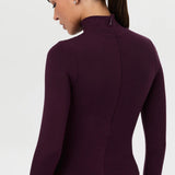 Naked Wardrobe Butter Turtleneck Contour Bodysuit