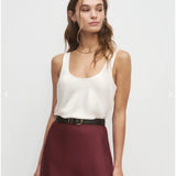 Favorite Daughter The Clean Cut Tank in Ivory