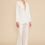 Valli Cupro Pant - White