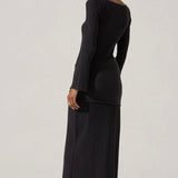 Arwyn Ribbed Layered Sweater Dress