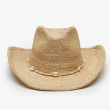 Wyeth Reed Raffia Cowboy Hat in Natural
