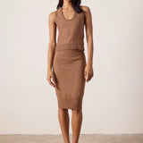 Valeria Cotton Sweater Tank