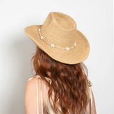 Wyeth Reed Raffia Cowboy Hat in Natural