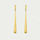 Plain Reign Earrings in Gold