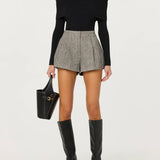 ASTR The Label Lidia Ribbed Off Shoulder Sweater