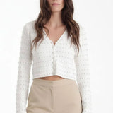 Karina Grimaldi Anna Studded Cardigan